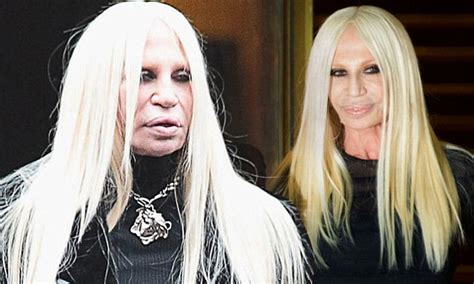 versace donatella instragram|donatella versace without make up.